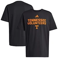 Men's adidas  Black Tennessee Volunteers Wordmark T-Shirt