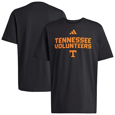 Men's adidas Black Tennessee Volunteers Wordmark T-Shirt
