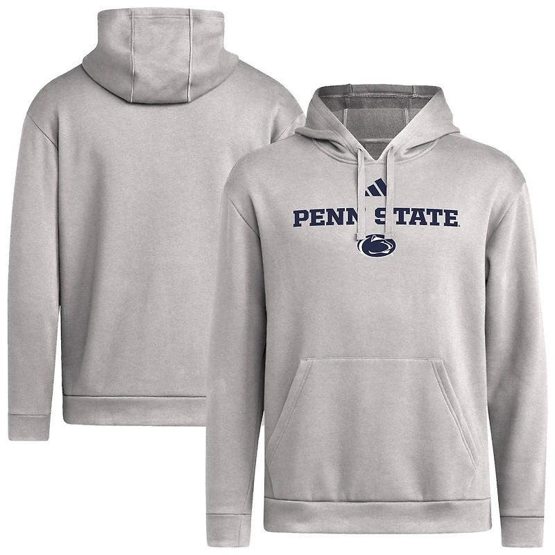 Men's adidas Gray Penn State Nittany Lions Wordmark Hoodie