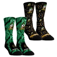 Youth Rock Em Socks   Oregon Ducks 2025-26 College Football Playoff Two-Pack Crew Sock Set