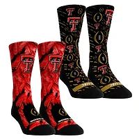 Youth Rock Em Socks   Texas Tech Red Raiders 2025-26 College Football Playoff Two-Pack Crew Sock Set