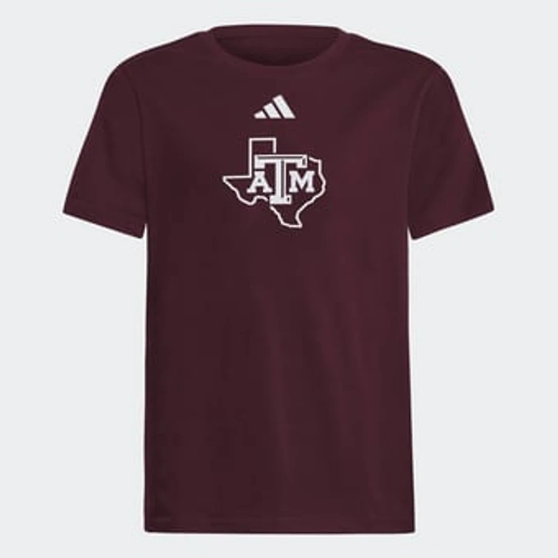Youth adidas Maroon Texas A&M Aggies Fresh T-Shirt