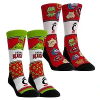 Youth Rock Em Socks Cincinnati Bearcats Muppets 2-Pack Crew Socks Set