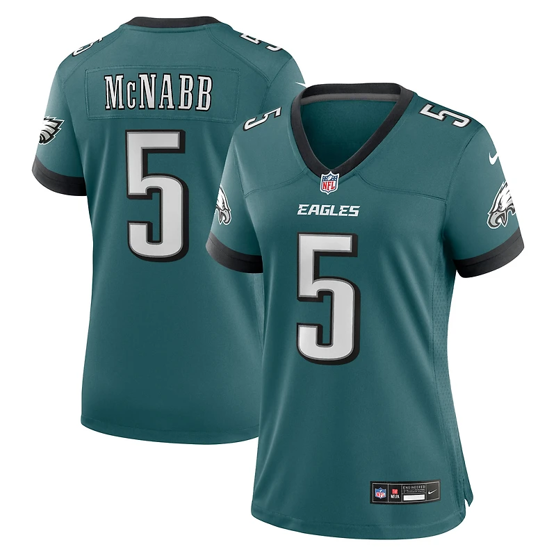 Women's Nike Donovan McNabb Midnight Green Philadelphia Eagles Team Retired Game Jersey
