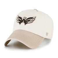 Men's '47  Natural/Tan Washington Capitals Neutral Terrain Clean Up Adjustable Hat