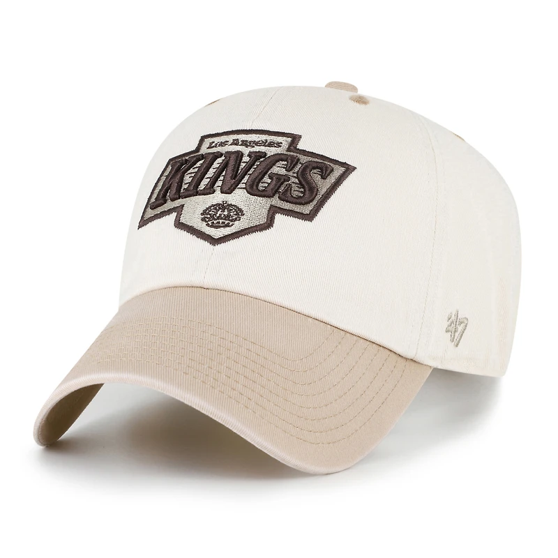 Men's '47 Natural/Tan Los Angeles Kings Neutral Terrain Clean Up Adjustable Hat