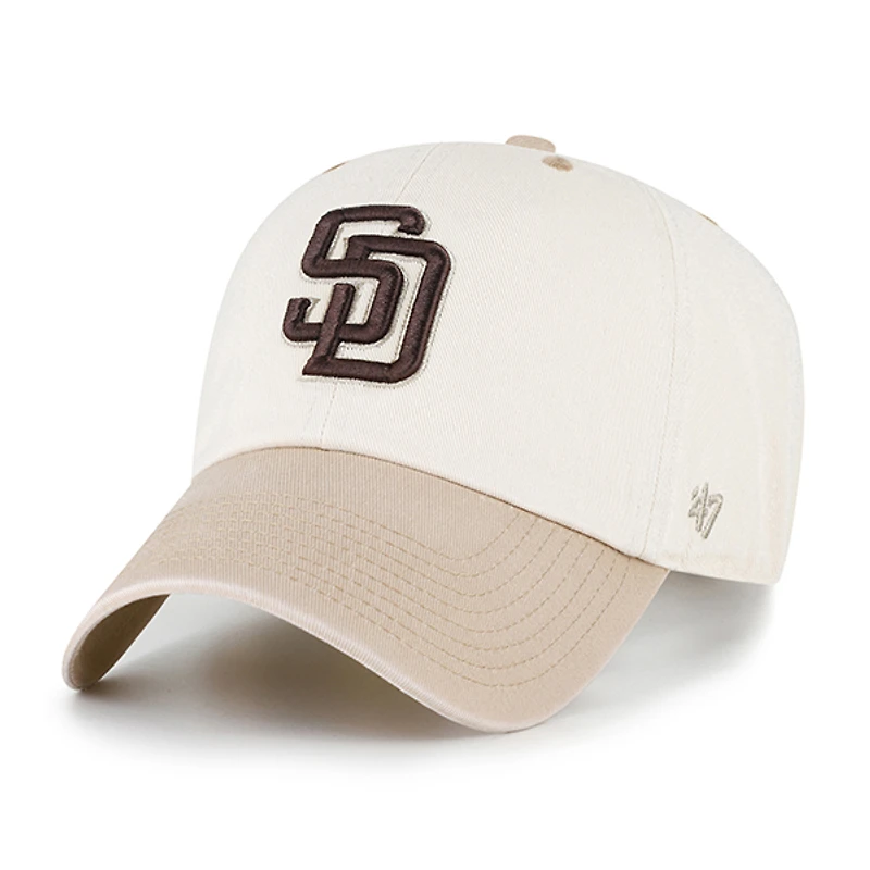 Men's '47 Natural/Tan San Diego Padres Neutral Terrain Clean Up Adjustable Hat
