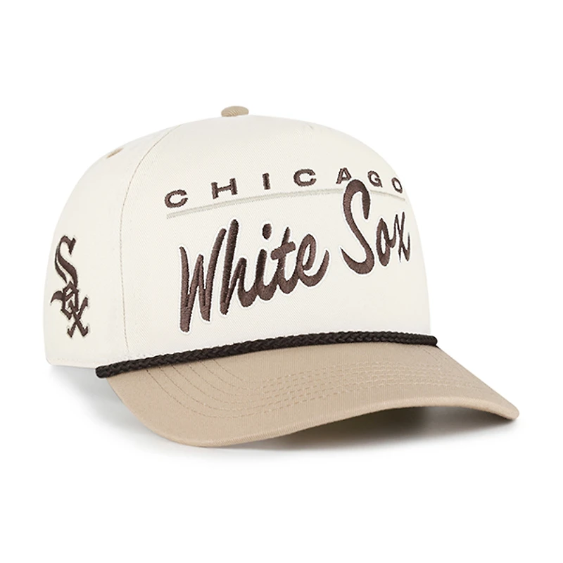 Men's '47 Natural/Tan Chicago White Sox Neutral Terrain Hitch Rope Adjustable Hat