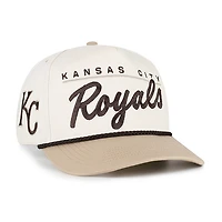 Men's '47  Natural/Tan Kansas City Royals Neutral Terrain Hitch Rope Adjustable Hat