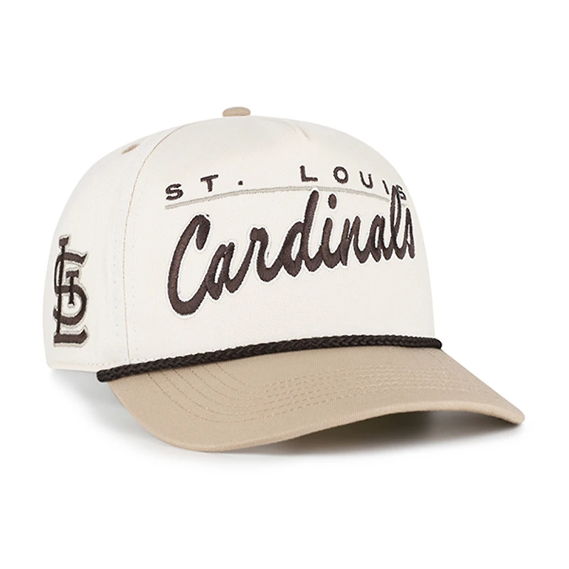 Men's '47 Natural/Tan St. Louis Cardinals Neutral Terrain Hitch Rope Adjustable Hat