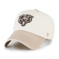 Men's '47  Natural/Tan Chicago Bears Neutral Terrain Clean Up Adjustable Hat