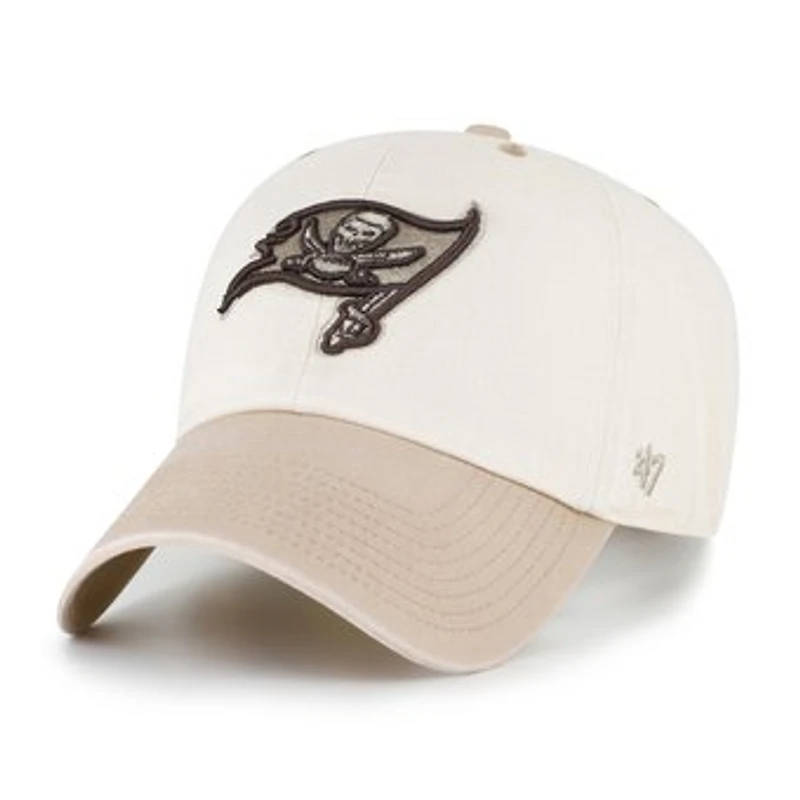 Men's '47 Natural/Tan Tampa Bay Buccaneers Neutral Terrain Clean Up Adjustable Hat