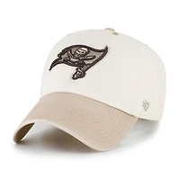 Men's '47  Natural/Tan Tampa Bay Buccaneers Neutral Terrain Clean Up Adjustable Hat