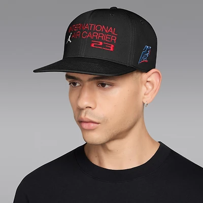Unisex Jordan Brand Black Pro Snapback Hat