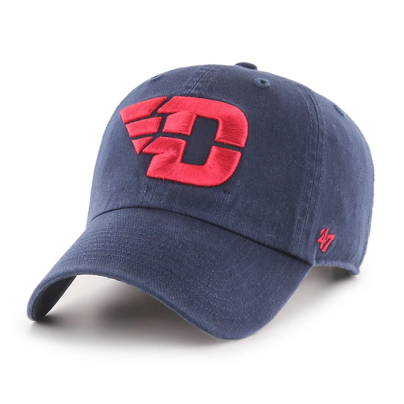 Men's '47 Navy Dayton Flyers Clean Up Adjustable Hat