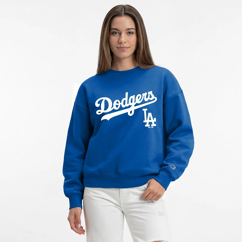 Women's Champion Royal Los Angeles Dodgers All-Star Sweatshirt
