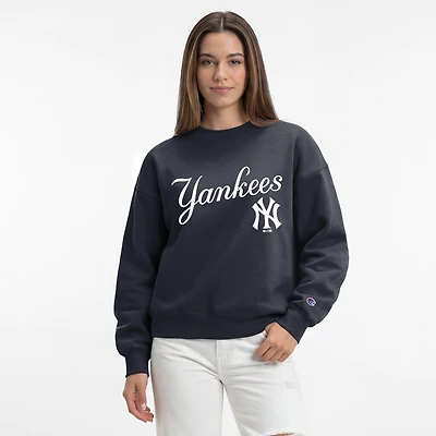 Women's Champion Athletic Navy New York Yankees All-Star Sweatshirt