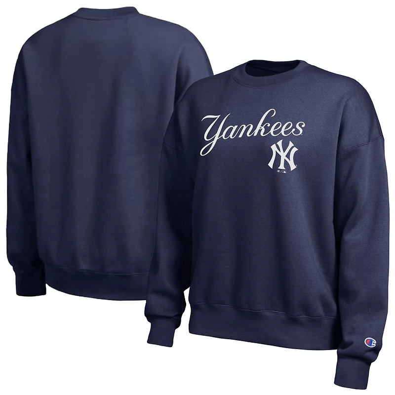 Women's Champion Athletic Navy New York Yankees All-Star Sweatshirt
