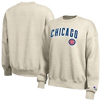 Women's Champion  Oatmeal Chicago Cubs All-Star Sweatshirt