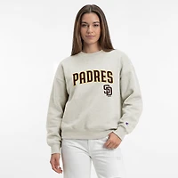 Women's Champion  Oatmeal San Diego Padres All-Star Sweatshirt