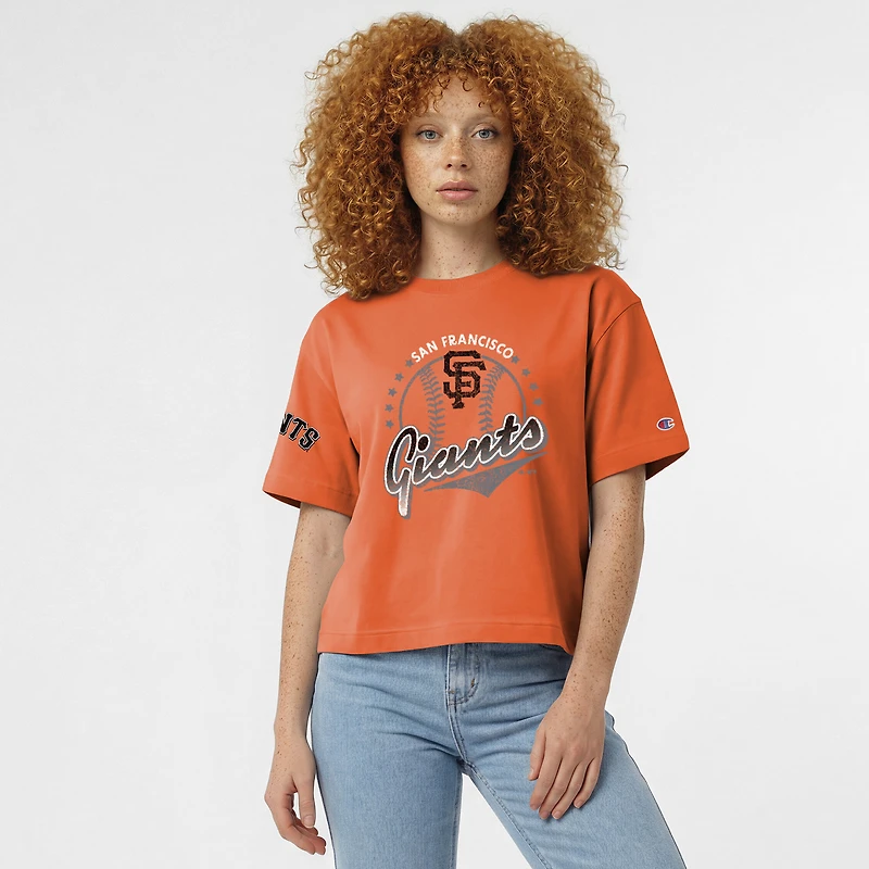 Women's Champion Orange San Francisco Giants All-Star T-Shirt