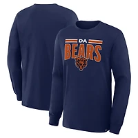 Men's  Navy Chicago Bears Da Bears Long Sleeve T-Shirt