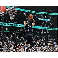 Paolo Banchero Orlando Magic Autographed 8" x 10" Dunk vs. Wizards Photograph