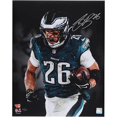 Saquon Barkley Philadelphia Eagles Autographed 16" x 20" Unleashed Photograph - Limited Edition of 25