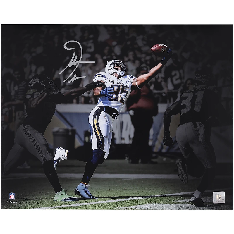 Antonio Gates San Diego Chargers Autographed 16" x 20" One Handed Catch Spotlight Photograph