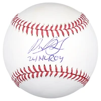 Paul Skenes Pittsburgh Pirates Autographed Baseball with "24 NL ROY" Inscription