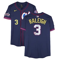 Cal Raleigh Seattle Mariners Autographed Navy Nike 2025 MLB Home Run Derby Elite Jersey with "25 HRD Champ" Inscription - Limited Edition of 25