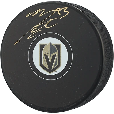 Mitch Marner Vegas Golden Knights Autographed Hockey Puck
