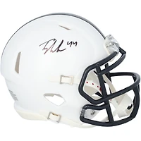 Tyler Warren Penn State Nittany Lions Autographed Riddell Speed Mini Helmet