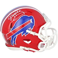 Jim Kelly Buffalo Bills Autographed Riddell 1987-2001 Throwback Speed Mini Helmet