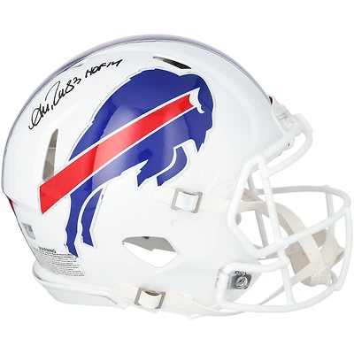 Andre Reed Buffalo Bills Autographed Riddell Speed Authentic Helmet with "HOF 14" Inscription
