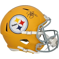 Troy Polamalu Pittsburgh Steelers Autographed Riddell 2025 Alternate Speed Replica Helmet