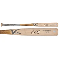 Cal Raleigh Seattle Mariners Autographed Game-Used Tan Victus Bat from the 2025 MLB Season - NF70452456