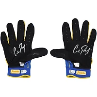 Cal Raleigh Seattle Mariners Autographed Game-Used Blue Franklin Batting Gloves from the 2025 MLB Season - NF70454029-30