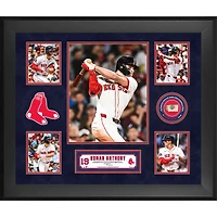 Roman Anthony Boston Red Sox Framed 5-Photo Collage with a Piece of Game-Used Ball - Limited Edition of 500