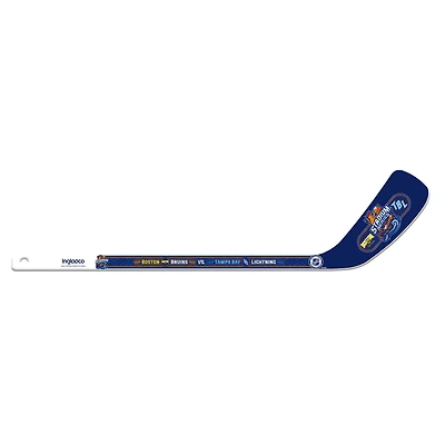 Tampa Bay Lightning vs. Boston Bruins Inglasco 2026 NHL Stadium Series Mini Wood Hockey Stick