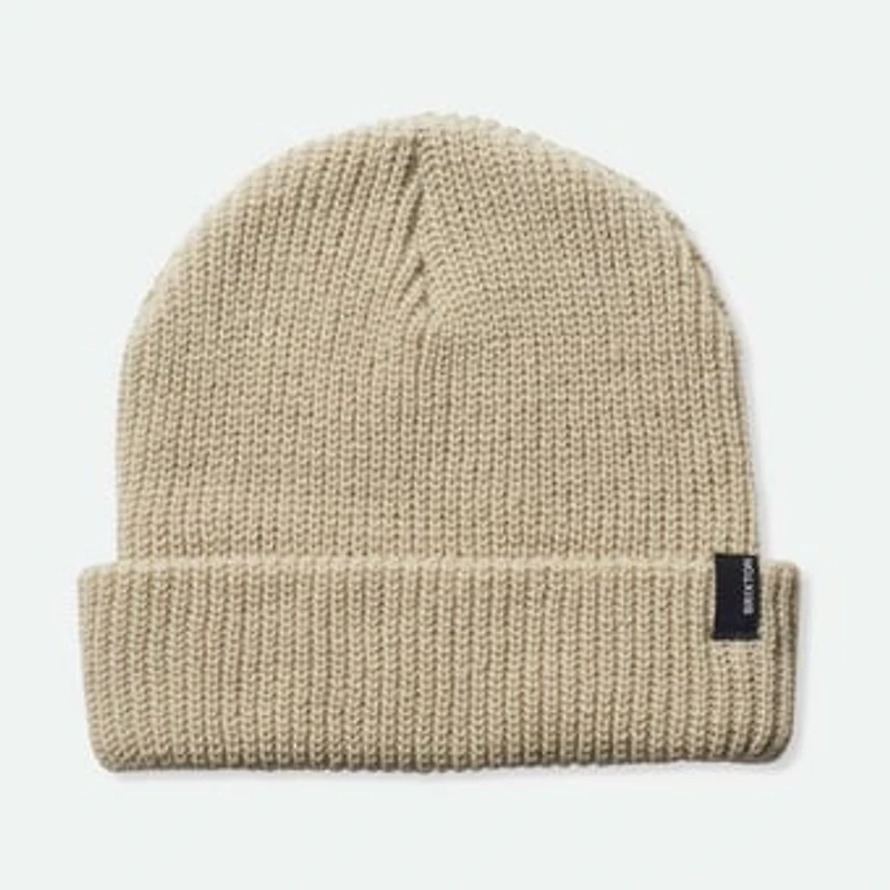 Unisex Brixton Beige Heist Cuffed Knit Hat