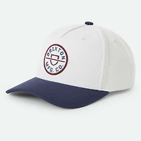Unisex Brixton White Crest C MP Adjustable Hat