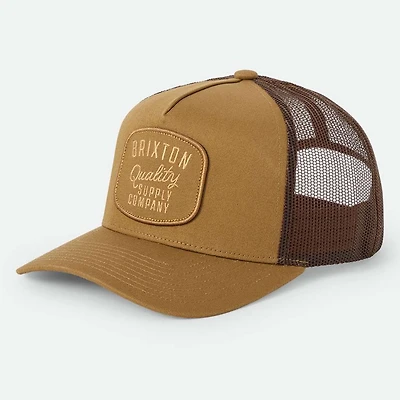 Unisex Brixton Brown Hubal Adjustable Trucker Hat