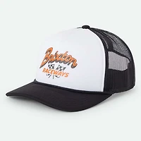 Unisex Brixton Black Clemont Adjustable Trucker Hat