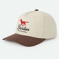 Unisex Brixton Tan/Brown Brixton Leisure Snapback Hat