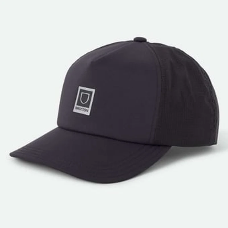 Unisex Brixton Black Brixton Beta Journey Adjustable Hat