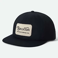 Unisex Brixton  Black Brixton Grade Snapback Hat