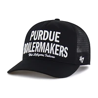 Men's '47 Black Purdue Boilermakers Contemporary Hitch Trucker Adjustable Hat