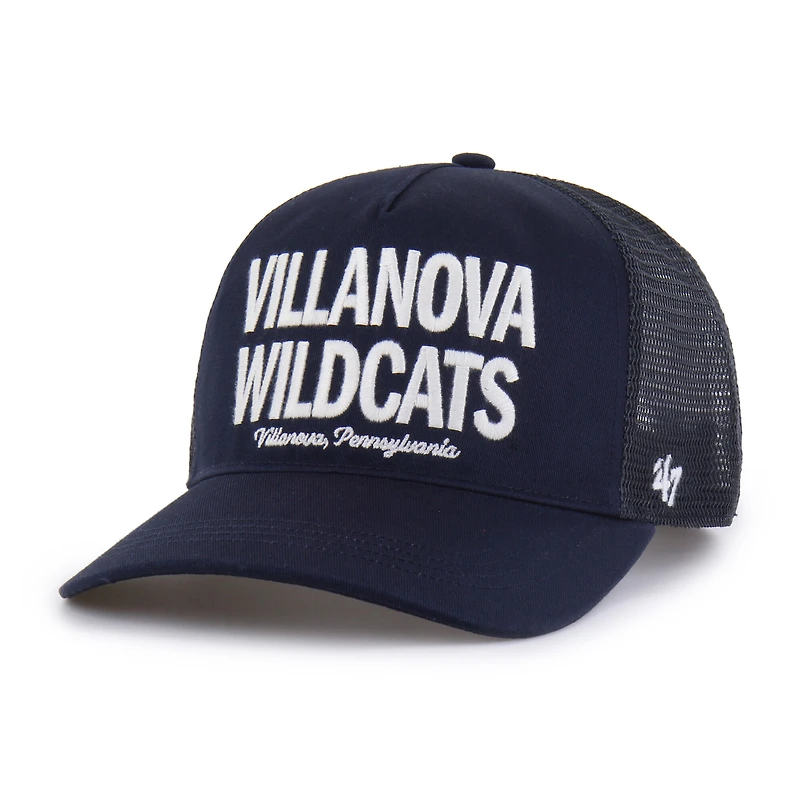 Men's '47 Navy Villanova Wildcats Contemporary Hitch Trucker Adjustable Hat