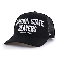 Men's '47 Black Oregon State Beavers Contemporary Hitch Trucker Adjustable Hat